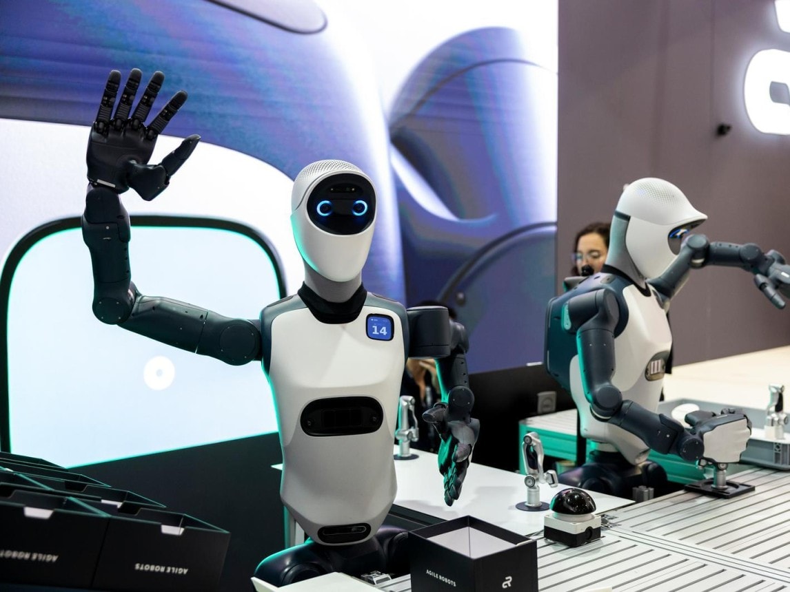 Roboti Agile Robots na sajmu HANNOVER MESSE